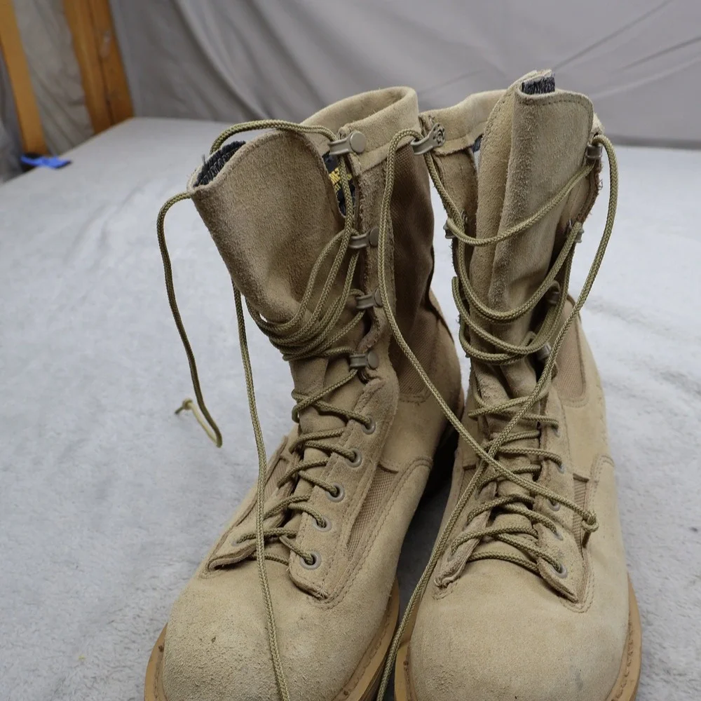 Rocky Mens 9W Combat Boots Brown Insulated 790g Gore-Tex Military Waterproof USA
